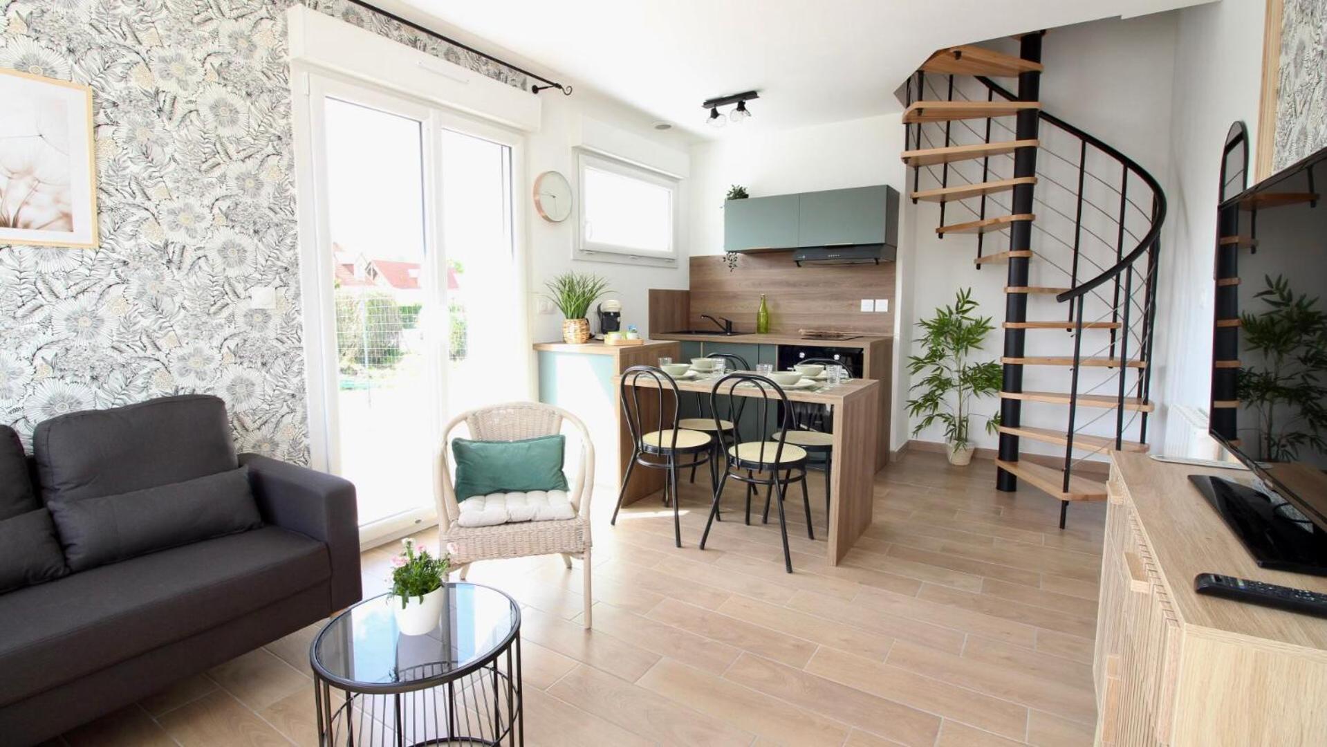 Joli Appartement En Duplex Neuf A Saint-Josse ภายนอก รูปภาพ